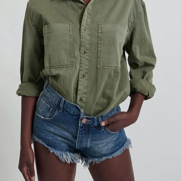 One Teaspoon Pacifica Rollers Denim Short NEW - Picture 1 of 12
